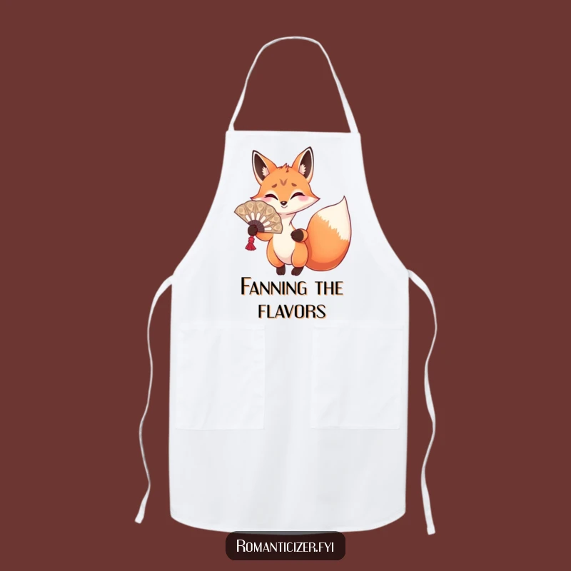 Funny Fox Kitchen Diva Apron: Hilarious Gear for Dramatic Home Cooks