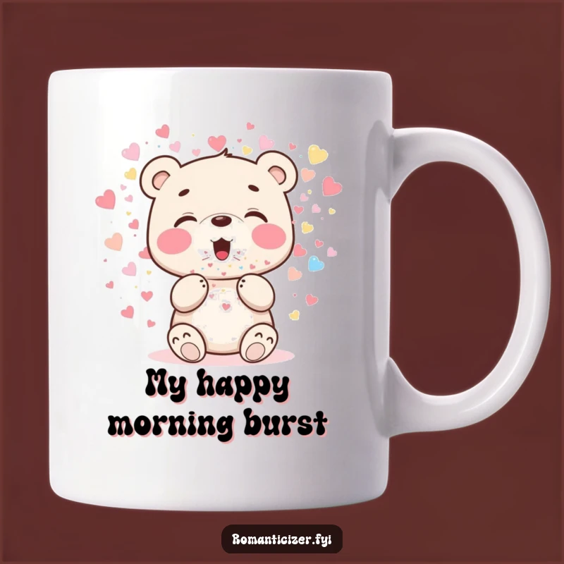 Funny Bear Cub Party Mug: Hilarious Celebration Gift for Joyful Bear Lovers