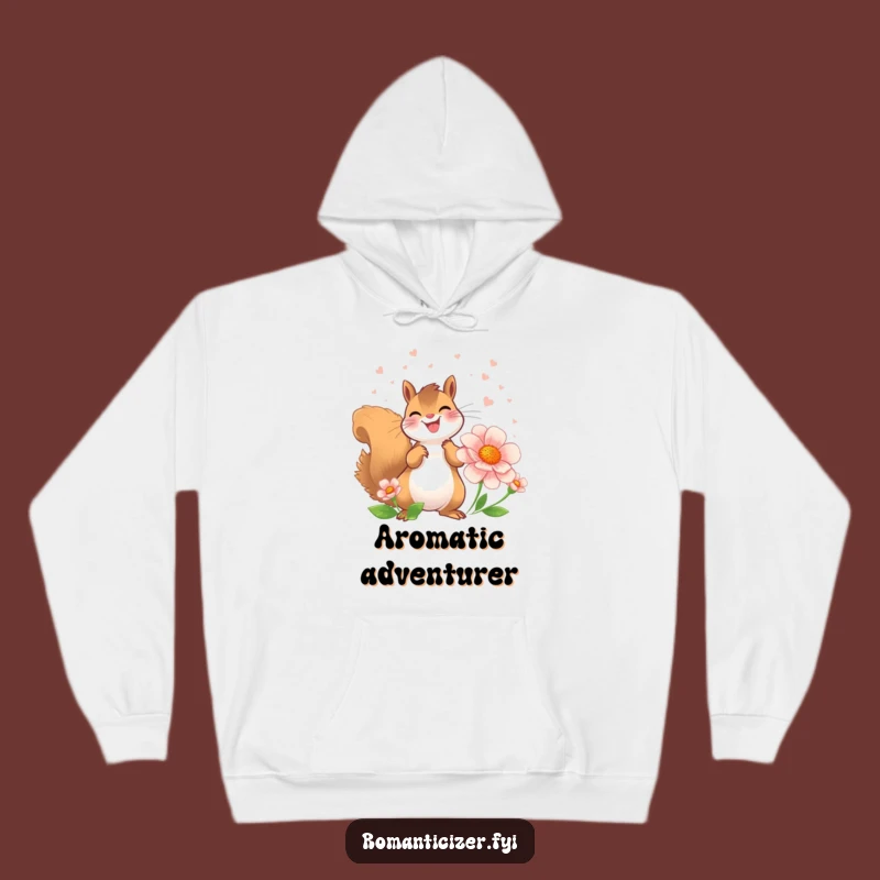 Funny Squirrel Perfume Hoodie: Cozy Nature Lover Sweatshirt, Perfect Funny Gift!