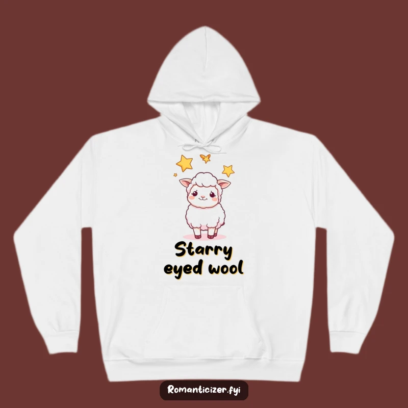 Funny Sheep Star Hoodie: Cozy & Dreamy Night Sky Sweatshirt Gift