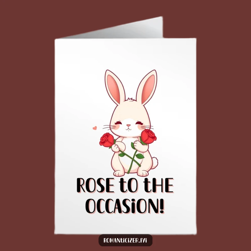 Free Printable Dreamy Bunny Congrats Card - Funny Downloadable Gift for Sweethearts