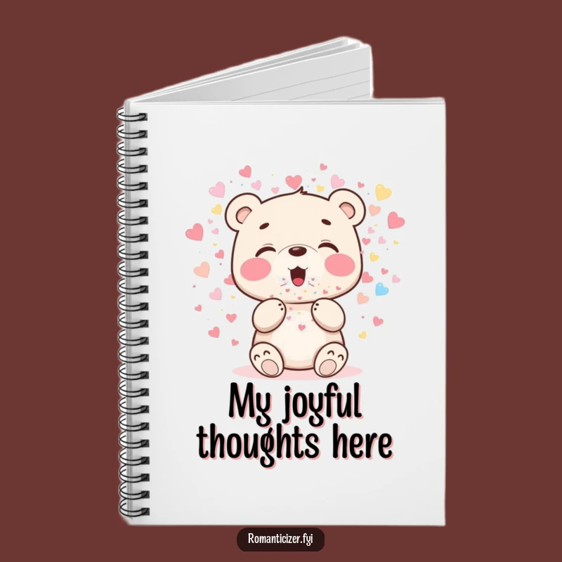 Funny Bear Cub Celebration Notebook: Hilarious Journal for Your Joyful Plans