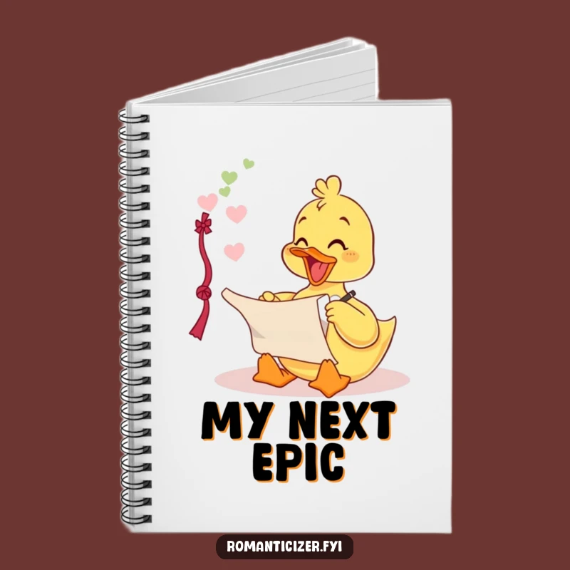 Funny Duckling Poem Notebook: Journal Your Love with this Hilarious Gift