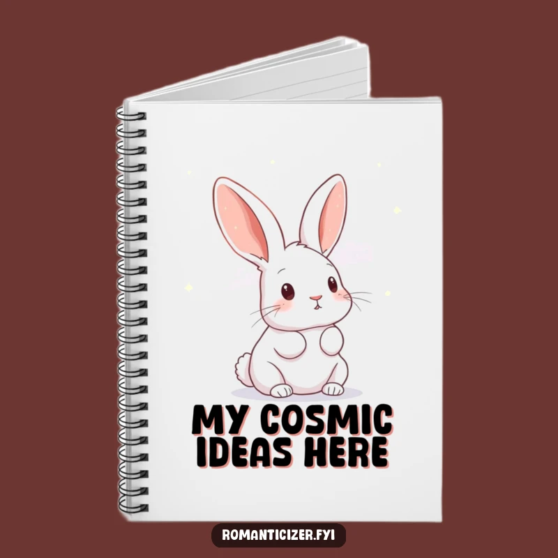 Funny Rabbit Stargazer Notebook: Hilarious Journal for Your Cosmic Thoughts