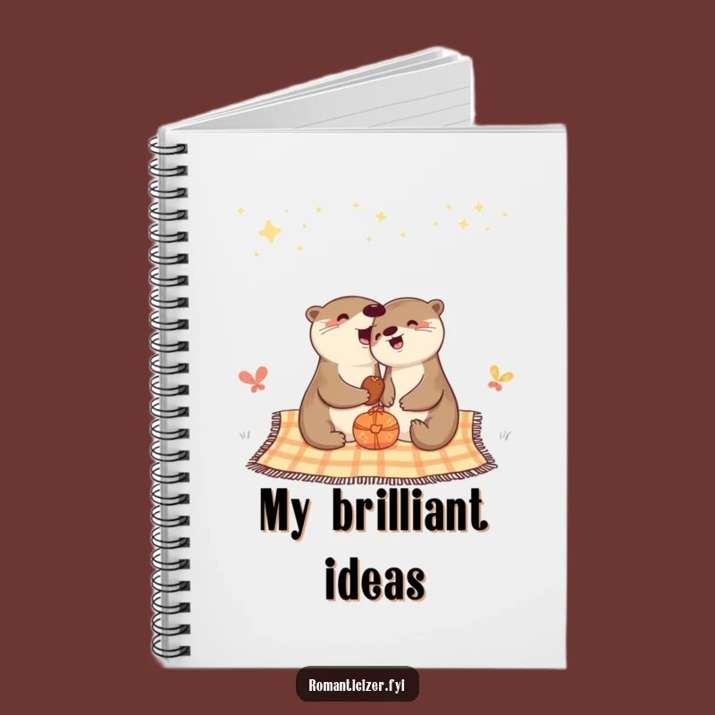 Funny Otter Starry Notebook: Jot Down Your Funny Adventures