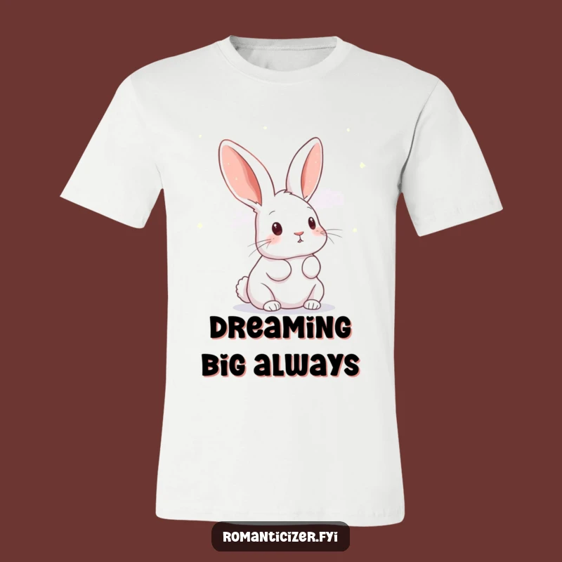 Funny Rabbit Night Sky T-Shirt: Hilarious Graphic Tee for Dreamers and Stargazers