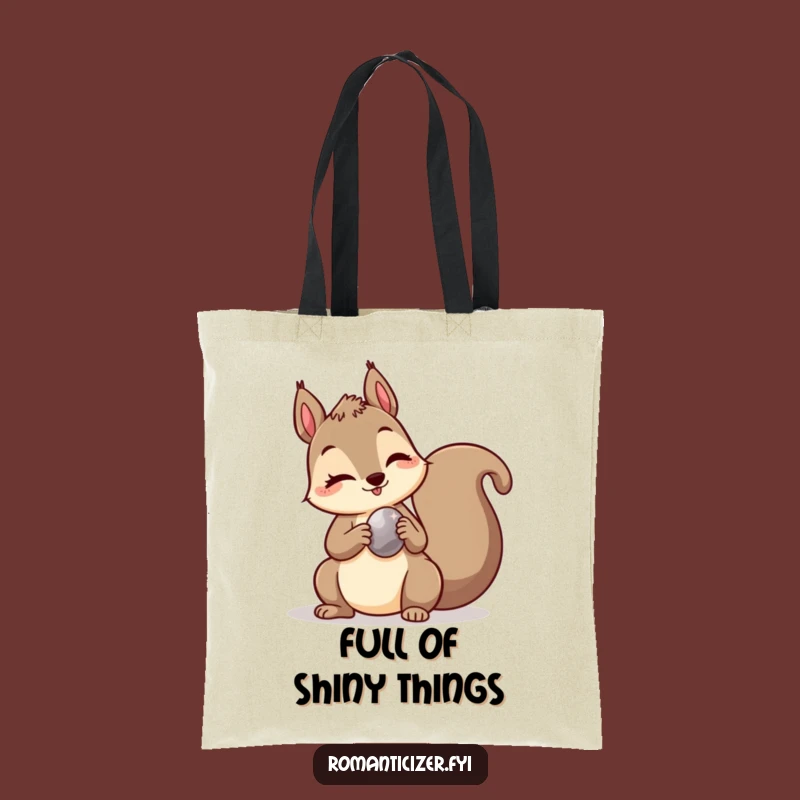 Funny Squirrel Gift Tote Bag: Carry Your Treasures with a Wink